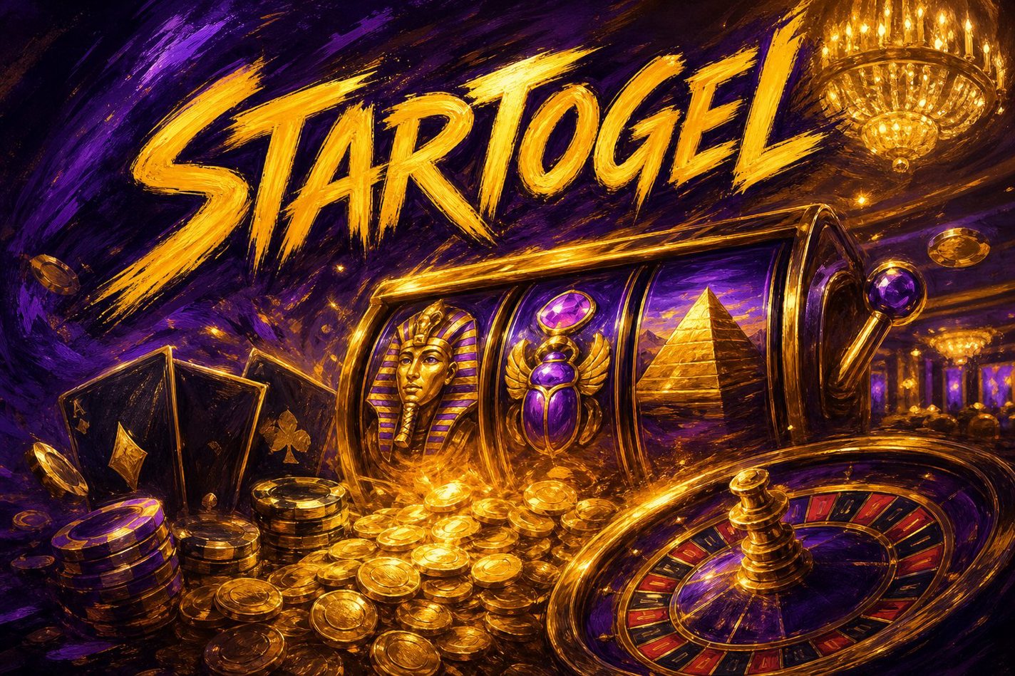 Ilustrasi hadiah pendaftaran dan bonus mingguan untuk pengguna baru STARTOGEL