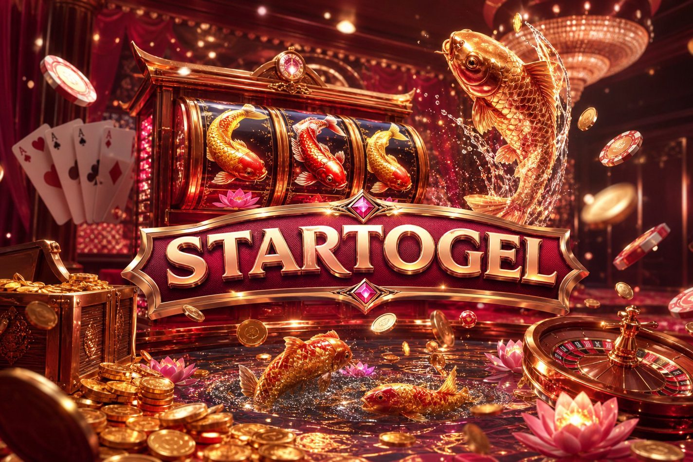 Tampilan antarmuka Fortune Mouse di STARTOGEL dengan nuansa emas dan ikon tikus keberuntungan